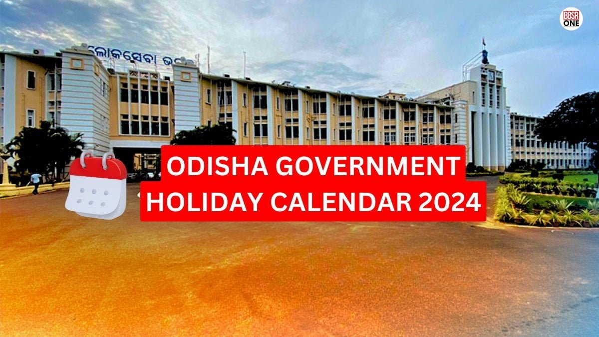 Odisha Government Holiday Calendar 2024Download Best PDF